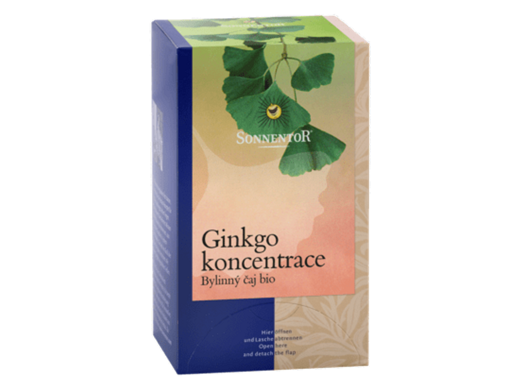 Čaj Ginkgo koncentrace BIO porcovaný 20g