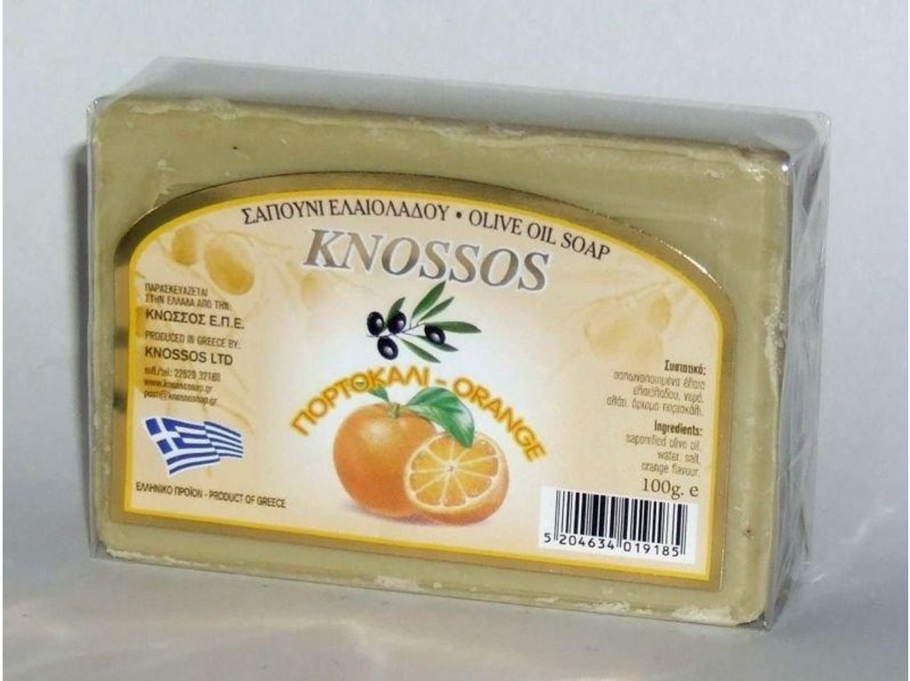 Olivové mýdlo & Pomeranč 100g