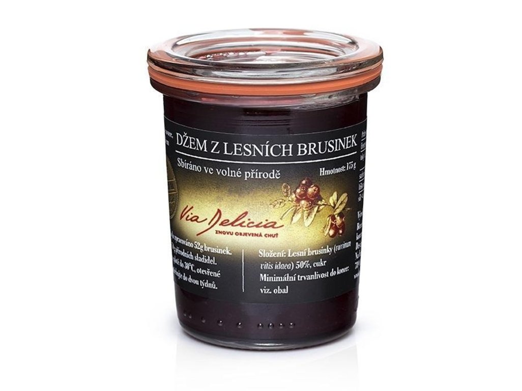 Džem z lesních brusinek 175g