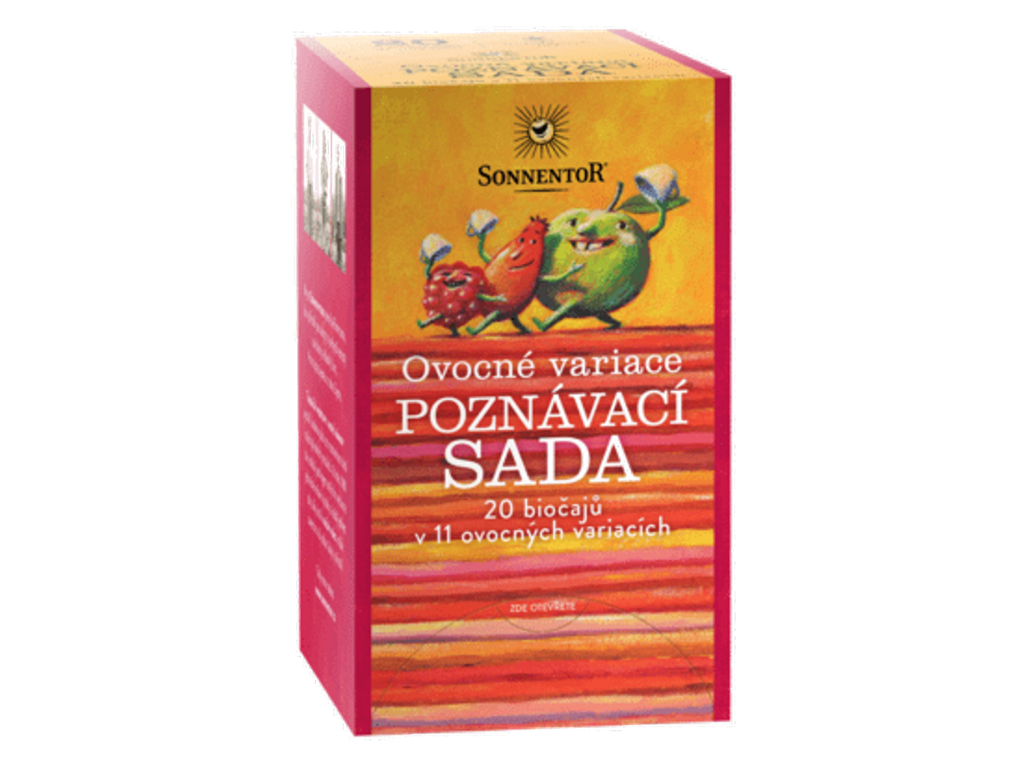 Čaj Ovocné variace - poznávací BIO sada 47,6g