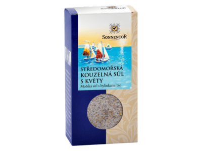 Středomořská kouzelná sůl s květy bio Sonnentor