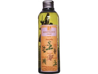 Koupelový olej meduňka s bylinou 200ml