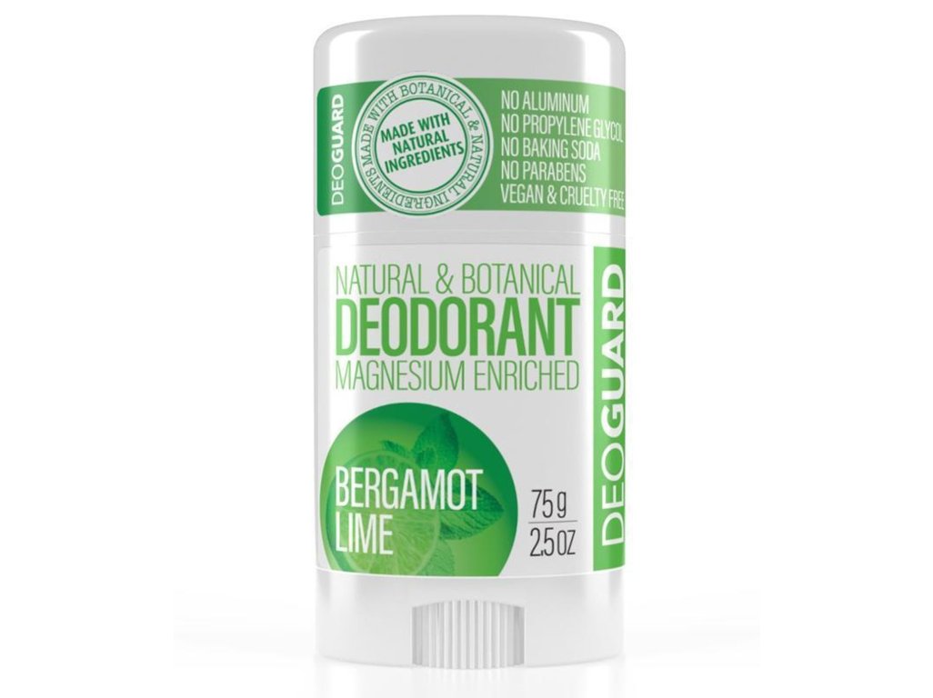 Přírodní tuhý deodorant bergamot 65g