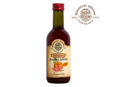 Benediktinský bylinný sirup Grepové jadérko 290g