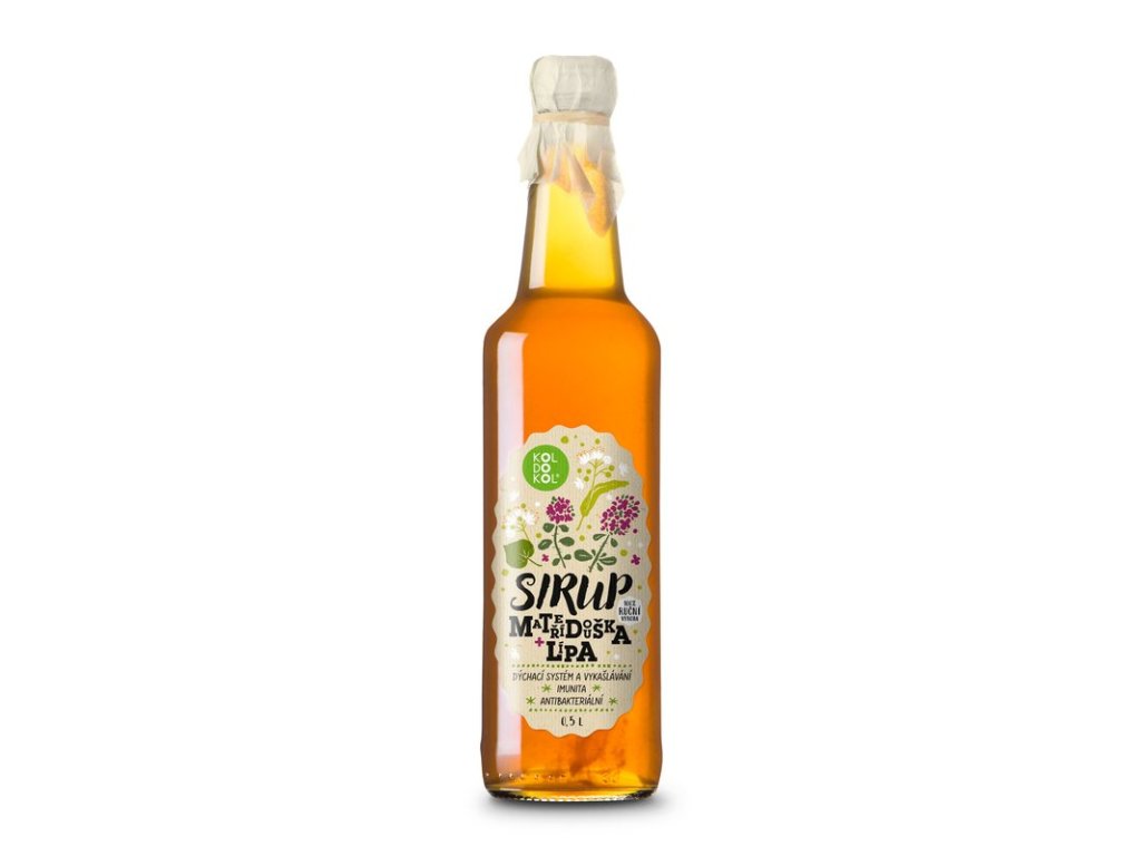 Sirup Mateřídouška a Lípa 0,5 l