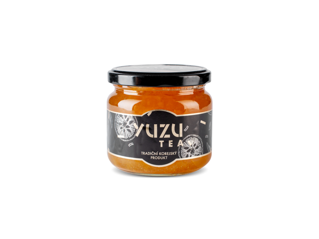 YUZU TEA - citrusový čaj / citrusový teplý nebo ledový nápoj / marmeláda 250g