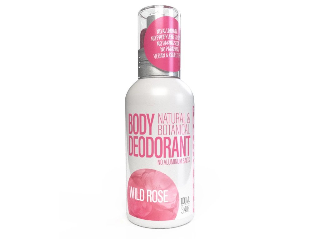 Přírodní deodorant divoká růže 100 ml