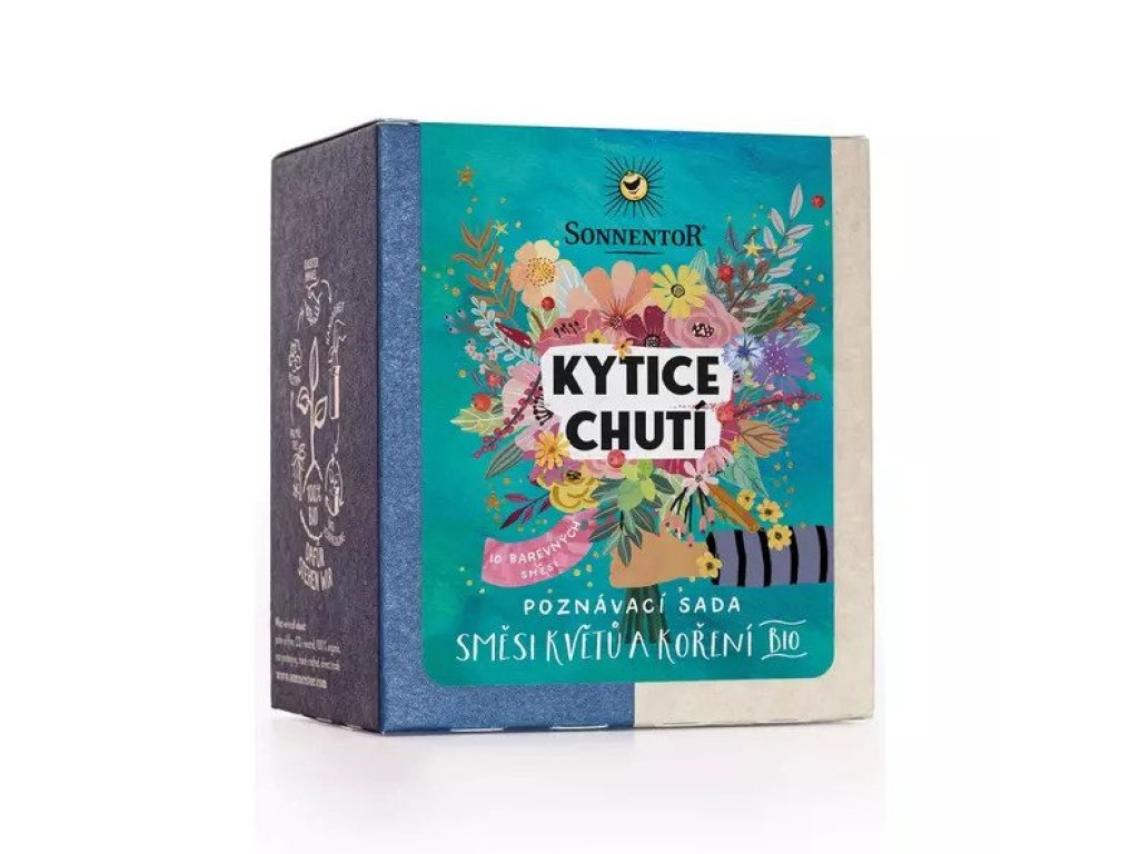 Kytice chutí – poznávací sada, směsi květů a koření 50g