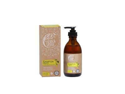 Březový šampon na suché vlasy s vůní citronové trávy  230 ml