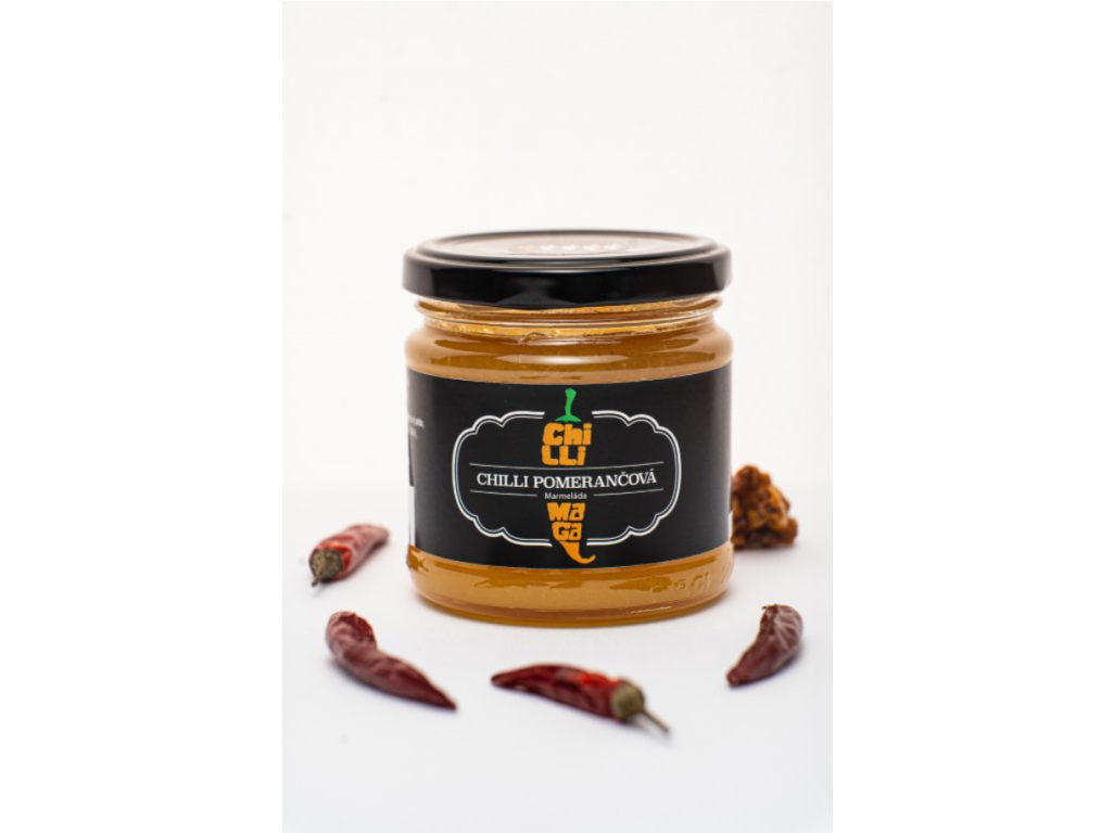 Pomerančová chilli marmeláda 200g