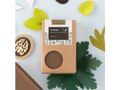 Tuhý šampon  ořech 100g
