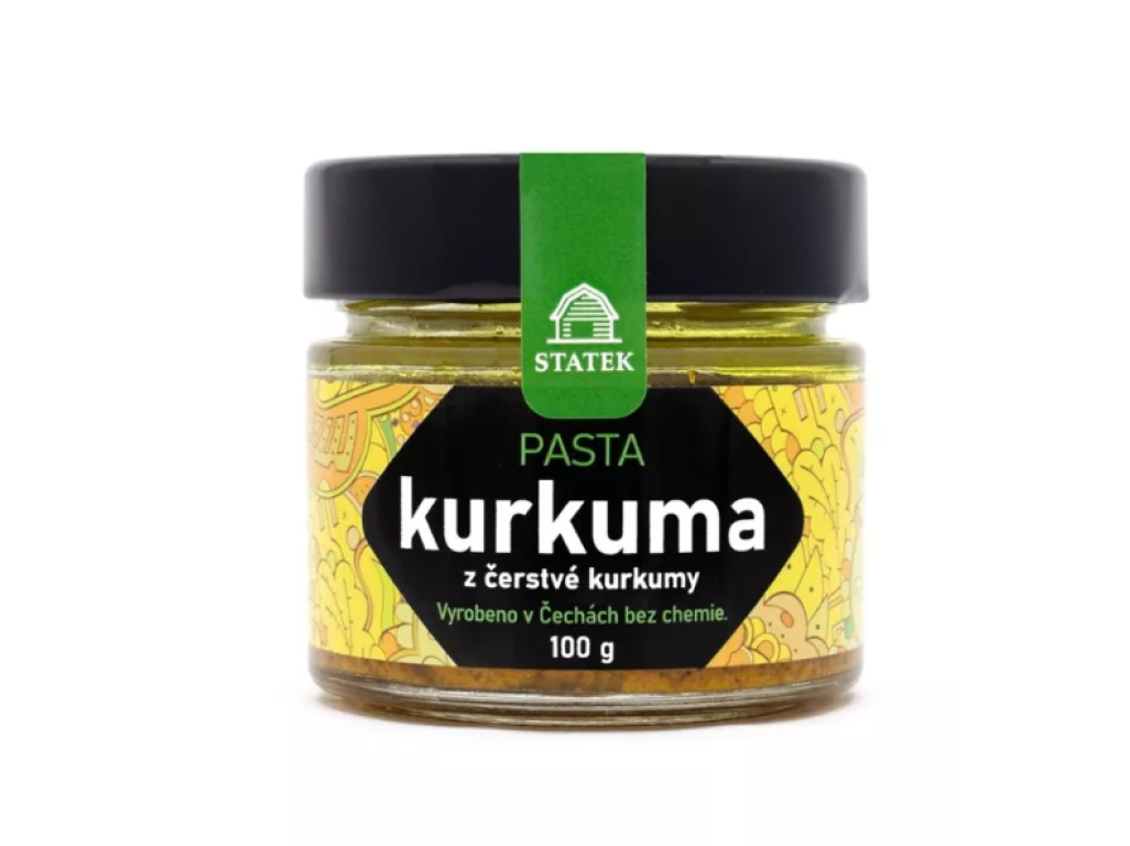 Pasta kurkuma z čerstvé kurkumy 100 g