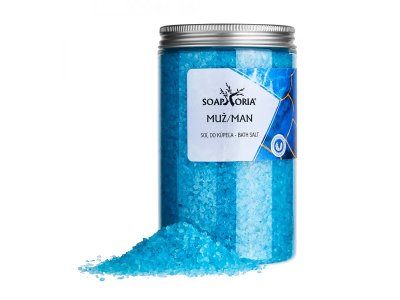 Solná směs do koupele - Muž  500g