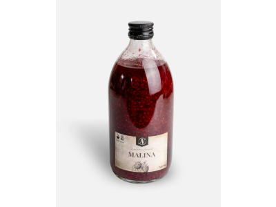Sirup  Malina s pravou vanilkou 540 ml