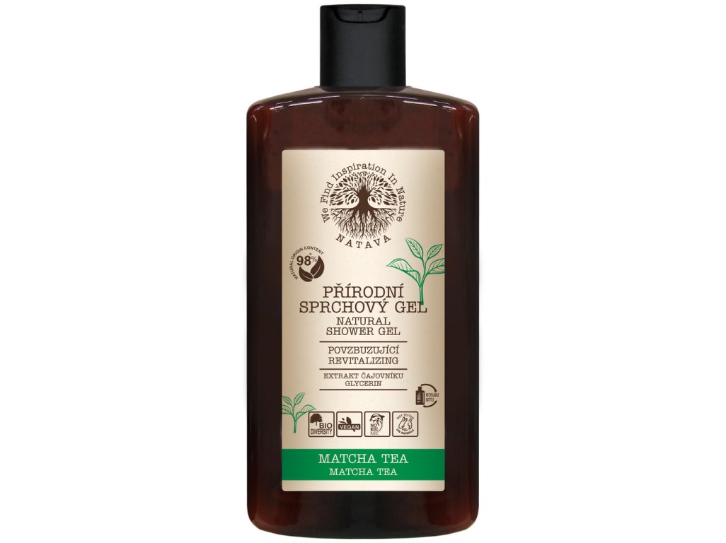 Přírodní sprchový gel - Matcha Tea 250 ml