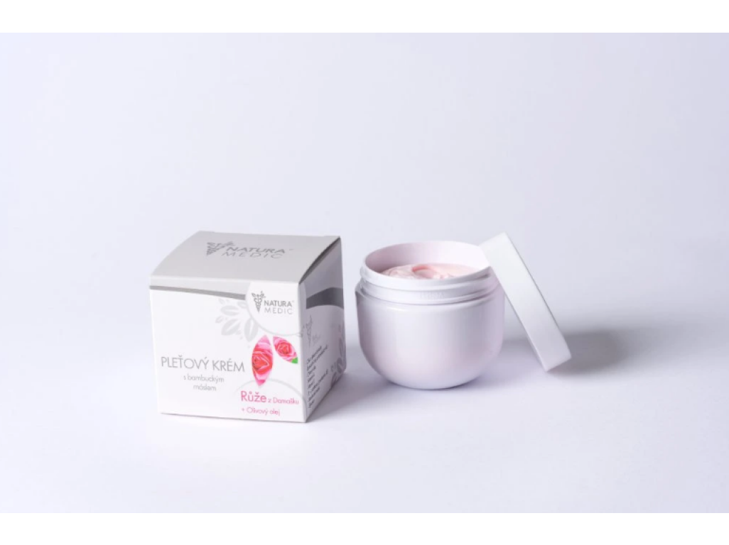 Krém s bambuckým máslem - Růže z Damašku 150ml