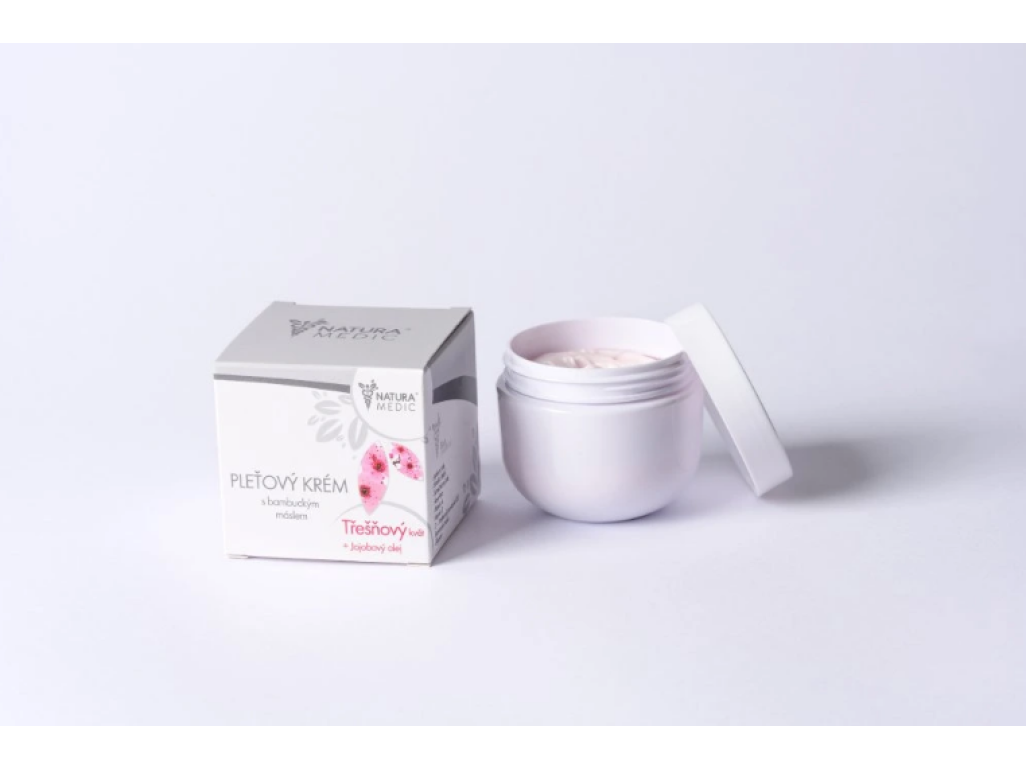 Krém s bambuckým máslem - Třešňový květ + Jojobový olej 150ml